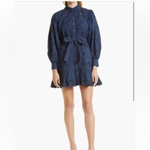 Sea New York Navy Mini Skirt